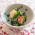 バカリャウ's cooksnap of when they made ニラとえのきの辛し酢味噌あえ.