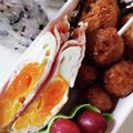 maik0mama's cooksnap of when they made お弁当に☆簡単☆いろどりハム卵☆.