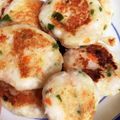 IWAMAI☆♪'s cooksnap of when they made 【離乳食完了期】海老とはんぺんのおやき.