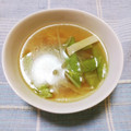 ﾁｲﾁｬﾝﾏﾏ's cooksnap of when they made きぬさや・もやし・ハムのコンソメスープ♬.