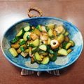 G_Yossan's cooksnap of when they made きゅうりとちくわのラー油炒め.