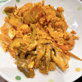くやー's cooksnap of when they made 超簡単☆キムチ×卵×舞茸炒め.