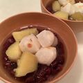 chou*'s cooksnap of when they made 簡単～ぜんざい♪さつまいも入り。.