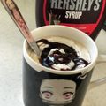 サイチョン's cooksnap of when they made 余ったチョコ de カフェモカ♪.