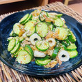 料理男子部's cooksnap of when they made キムチちくわきゅうりの和え物.