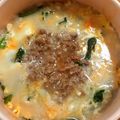 yumelon88's cooksnap of when they made 食べやすい☆鶏そぼろと卵のオートミール.
