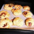 るいるいキッチン's cooksnap of when they made HM バナナとチョコのスコーン.