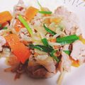 tekkokko☆'s cooksnap of when they made 給食☆プルコギ丼.