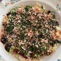 ふすこ's cooksnap of when they made レンジDEふんわり豆腐お好み.
