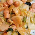 パピヨンさん's cooksnap of when they made 胡椒が◎白菜とウインナーのトマポン炒め。.