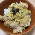 亜久里's cooksnap of when they made フライパンで親子丼　3人分.