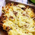 ふちぽん☆'s cooksnap of when they made 挽き肉とマッシュサツマイモのグラタン.