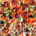 ゴリラキー's cooksnap of when they made イタリアンマンマ直伝☆Pizza Mia.