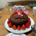 さいがん's cooksnap of when they made 失敗なし★簡単しっとり濃厚ガトーショコラ.
