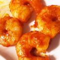 popo007's cooksnap of when they made お弁当に♪エビのケチャップ炒め.