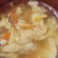 ヨシヨッシー's cooksnap of when they made にんじんのたまごスープ.