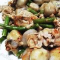 みぽぴぽ's cooksnap of when they made 里芋と豚肉の甘辛照り焼き炒め.