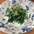 マロン♪♪♪'s cooksnap of when they made ほうれん草のしらす和え.