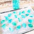 ﾋﾟﾝｸ☆ﾏｶﾛﾝ's cooksnap of when they made 簡単琥珀糖♡ 宝石みたいで綺麗✩.*˚.