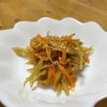 Lily101's cooksnap of when they made 超簡単♡フライパンひとつできんぴらごぼう.
