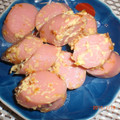creamcrepe's cooksnap of when they made 魚肉ソーセージの焦がしマヨ生姜焼き.
