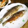 ごはん好きパンも好き's cooksnap of when they made にじますのバター☆ムニエル☆.