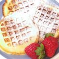 もちっこ橙色's cooksnap of when they made ノルウェー　ワッフルの生地.