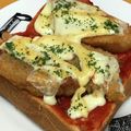 Etsu☆ko's cooksnap of when they made 簡単！アジフライのオープンサンド.