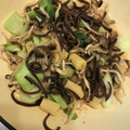 花花里's cooksnap of when they made ちんげん菜とキノコの中華風レンジ蒸し.