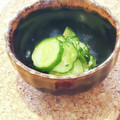 himhima72's cooksnap of when they made きゅうりのわさび漬け.