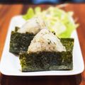 西＊絵子's cooksnap of when they made 大葉とちりめんじゃこの混ぜご飯。おにぎり.