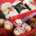 ｅｋ４'s cooksnap of when they made 簡単！天むす風たぬきむすび。お弁当にも.