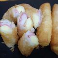 ｅｋ４'s cooksnap of when they made カニカマチーズ春巻き.