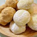 キンプリ's cooksnap of when they made スノーボールクッキー。簡単！2種類！.