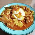 ゆうたつママ's cooksnap of when they made うま辛キムチチゲ★ジルベール風.