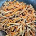 虎蓮坊's cooksnap of when they made 超簡単♡フライパンひとつできんぴらごぼう.