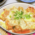 みぽぽ37's cooksnap of when they made 厚揚げのマヨキムチーズ焼き.