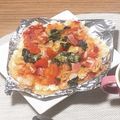 きてぃガール's cooksnap of when they made 残ったごはんのリメイク☆簡単☆ごはんピザ.