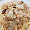 春と水's cooksnap of when they made 簡単パスタ☆鮭とキャベツの和風パスタ.