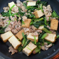 クックQT23CK☆'s cooksnap of when they made ほうれん草と厚揚げと豚肉のうま煮.