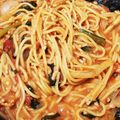 m9vani's cooksnap of when they made ☆ワンパン！お手軽トマトパスタ.