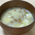 クック3IU2GI☆'s cooksnap of when they made 特製♡豆腐となめこのおろし味噌汁♡.