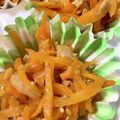 あっぷる＊'s cooksnap of when they made 簡単！作り置きに便利なにんじんしりしり！.