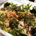 solamama☆'s cooksnap of when they made 祝☆話題入り混ぜるだけ♪簡単水菜サラダ.