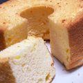 ☆GSSQHY☆'s cooksnap of when they made プロセス＆クリームチーズシフォンケーキ.