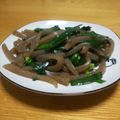 コーヒー甘め's cooksnap of when they made 痩せたい自分に捧ぐ♪こんにゃくとにら炒め.