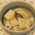 youtapapa's cooksnap of when they made だし汁溢れ出す高野豆腐と竹輪の含め煮☆.