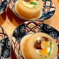 けんたろう1024's cooksnap of when they made 【蒸し器不要】大根器のあんかけ茶碗蒸し.