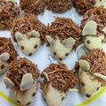 カルボナーラ's cooksnap of when they made かわいい♥はりねずみココナッツクッキー.