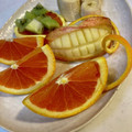 yu228's cooksnap of when they made りんごの飾り切り 歯.